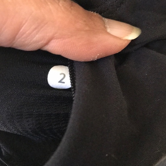 LULULEMON Athletica Size 2 Black Sweatshirt - Picture 5 of 7